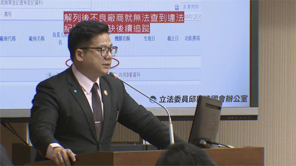 李義祥不良紀錄多  ５年仍拿１９標案花蓮縣政府未提報 徐榛蔚反要中央扛責任