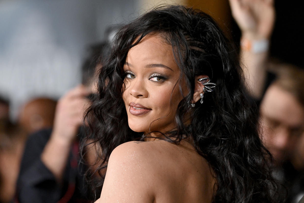 Celebrity beauty brands. HOLLYWOOD, CALIFORNIA - OCTOBER 26: Rihanna attends Marvel Studios' 