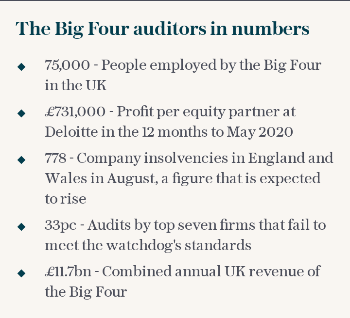 The Big Four auditors in numbers