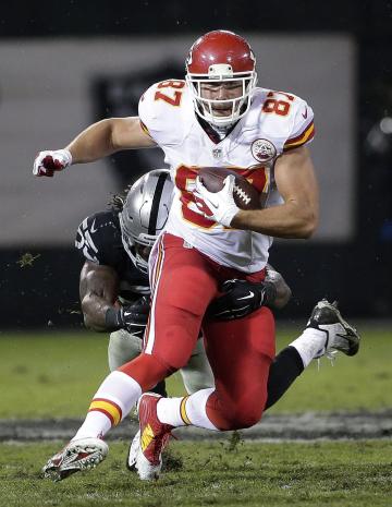 Kansas City Chiefs tight end Travis Kelce. (AP Photo/Marcio Jose Sanchez)