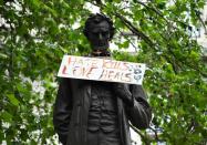 Protest against the death of George Floyd, in London