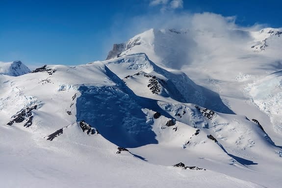 Mount Murphy in Marie Byrd Land, West Antarctica.