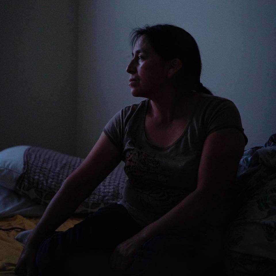 Maria Chavalan Sut is an asylum seeker from Guatemala&rsquo;s indigenous Kaqchikel community. (Photo: Carlos Bernate)