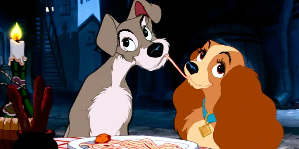 Lady And The Tramp was originally released in the '50s (Credit: Disney)