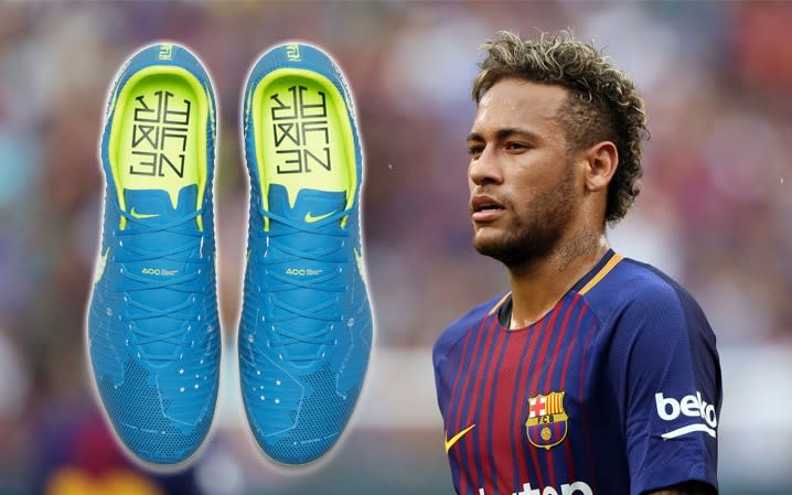 Neymar will be wearing the new bespoke boots next season - but at which club?  - Nike 