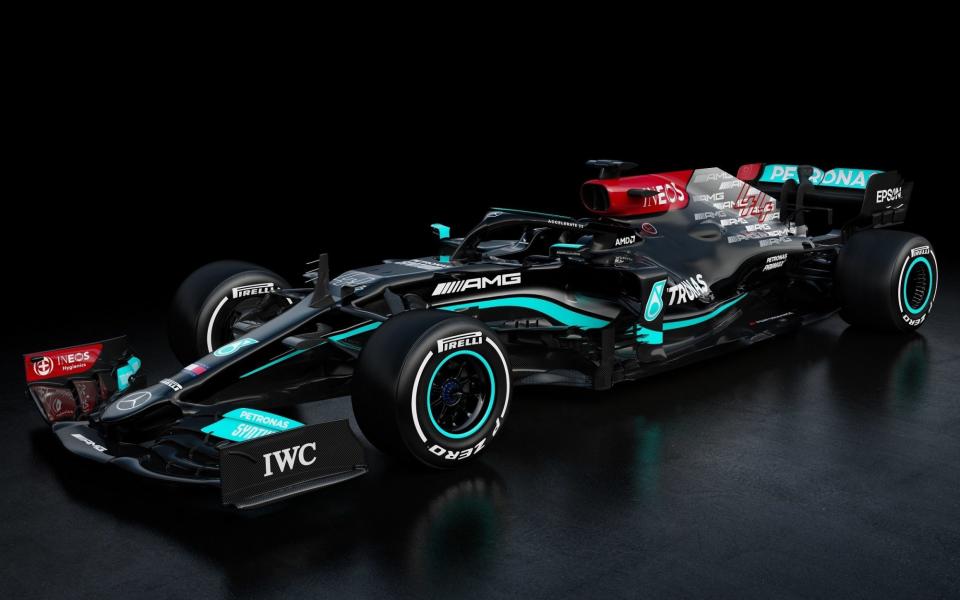 Mercedes' new car - PA