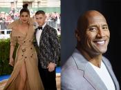 <p>The Rock appeared alongside Priyanka in the remake of Baywatch in 2017, and then worked with Nick on Jumanji later that year. In July 2018, he joked with <a href="https://www.etonline.com/dwayne-johnson-jokes-he-set-up-his-former-co-stars-nick-jonas-and-priyanka-chopra-exclusive-105678" rel="nofollow noopener" target="_blank" data-ylk="slk:Entertainment Tonight;elm:context_link;itc:0;sec:content-canvas" class="link ">Entertainment Tonight</a> that he was claiming credit for their romance.</p><p>“Are they happy?”, he asked, before adding, “Well then, I take credit. Baywatch and Jumanji. I did it, yes. If they’re happy.”</p>