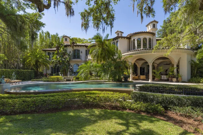 Sharon and Marc Hagle&#x002019;s home is the most expensive listing in Winter Park and the second-most expensive listing in the Orlando region.