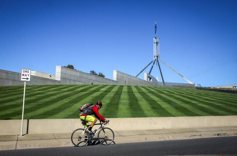 Le siège du parlement australien à Canberra - DAVID GRAY © 2019 AFP