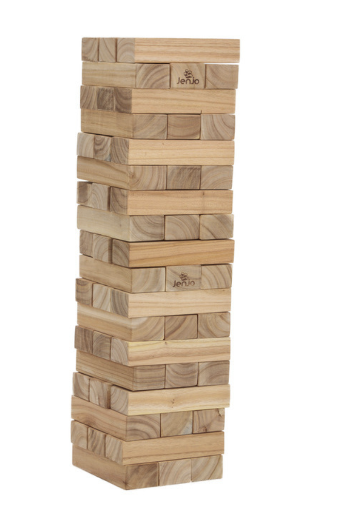 Outdoor Giant Jenjo Wooden Block Game, $144
