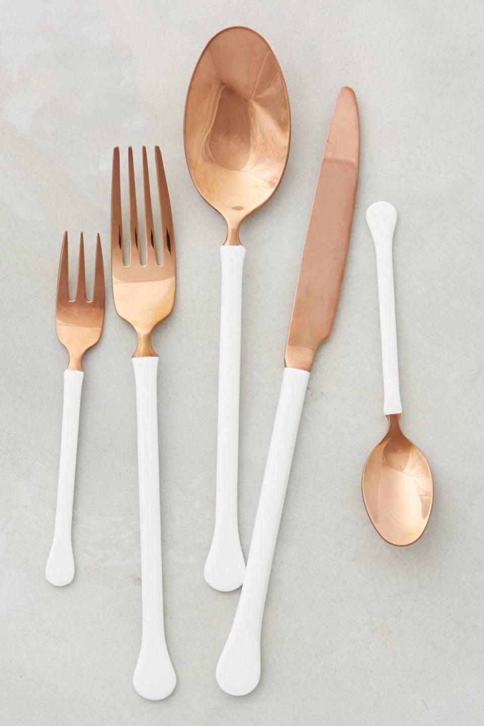 Copper Flatware