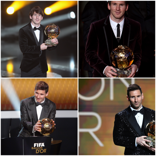 Ballon d'Or leaders