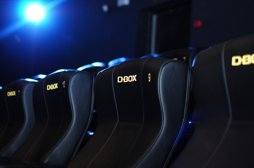 Heart-pumping action scenes are amped up with D-BOX’s seat motion technology. — Picture courtesy of GSC