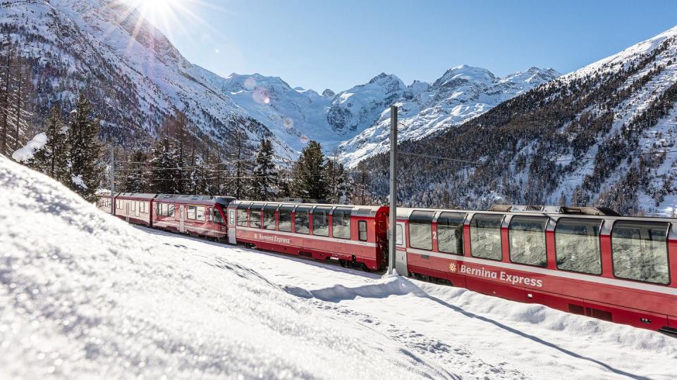 glacier express train