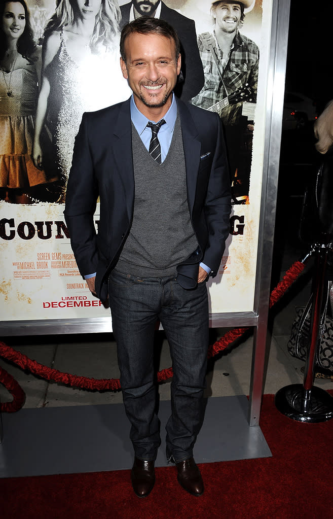 Country Strong LA Premiere 2010 Tim McGraw