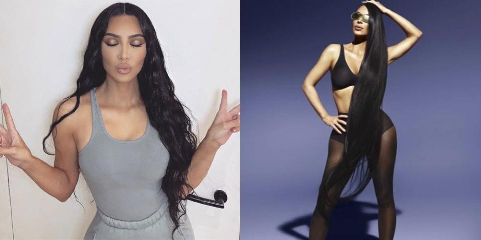 <p>The last few years of waist-length extensions and wigs have just been training for Kim's latest and most epic hair moment: knee-length extensions. Is her beyond-extra hair length even remotely functional? No. Do I love it anyway? Absolutely, yes. </p>