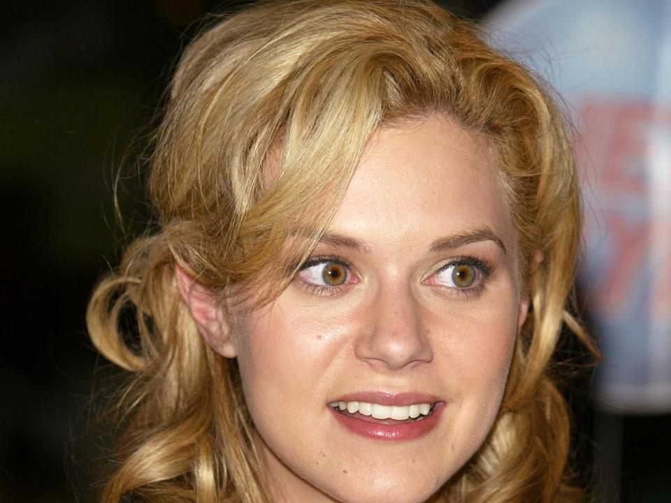 Hilarie Burton promoting "One Tree Hill" on January 16, 2004, in New York City.