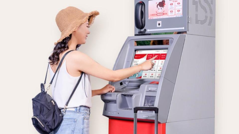 台新銀行ATM推換匯減碼優惠。（圖／台新銀行提供）