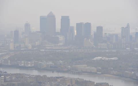 air pollution - Credit: Nick Ansell/PA