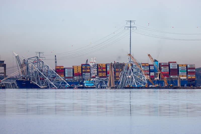 FILE PHOTO: Francis Scott Key Bridge Collapse in Baltimore