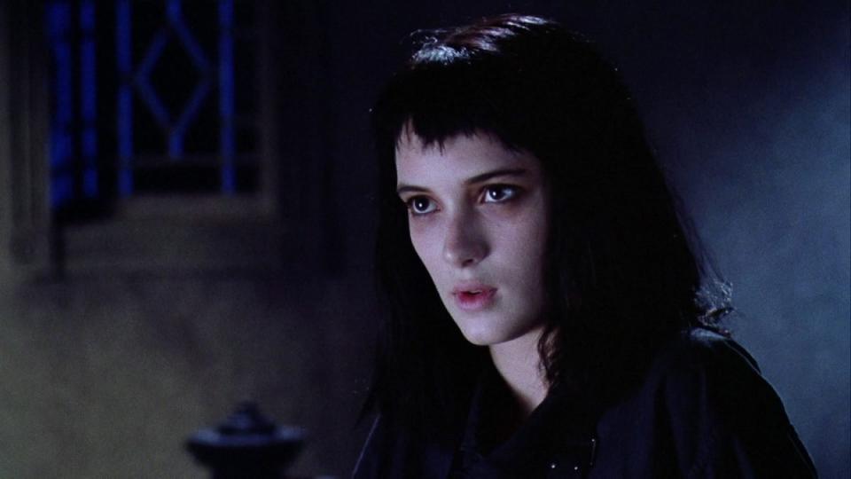 photo of winona ryder as lydia deetz