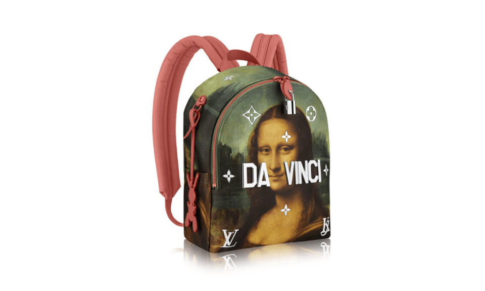 Louis Vuitton x Jeff Koons ‘Da Vinci’ Backpack