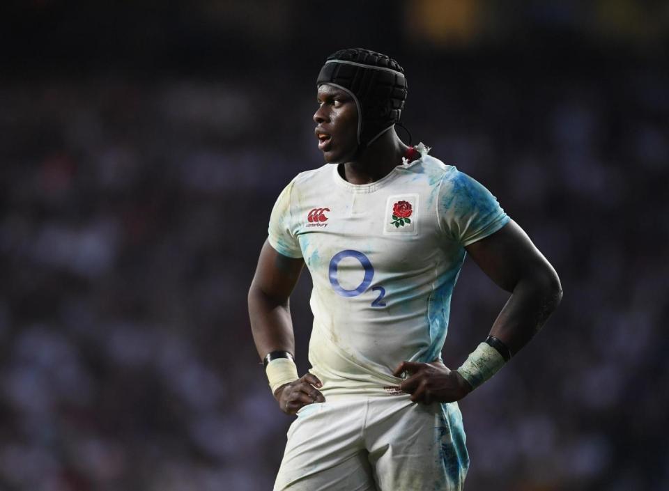 Itoje struggled to run the lineout (Getty)