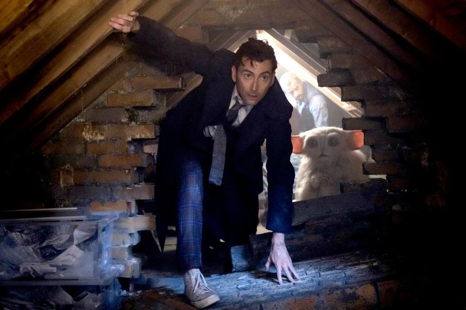 david tennant, the meep, doctor who the star beast