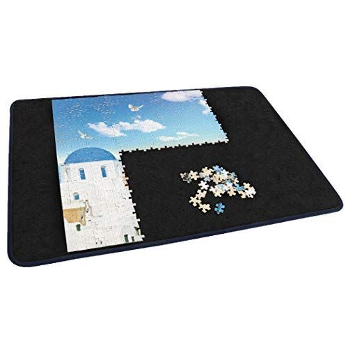 10) Jigsaw Puzzle Board Portable Puzzle Mat