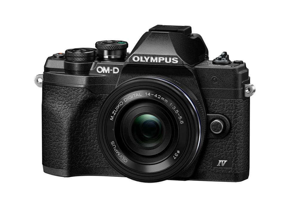 Olympus O-MD E-M10 Mark IV mirrorless camera