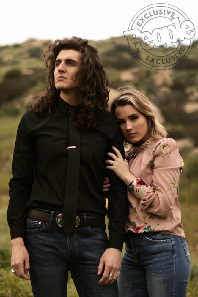 Cade Foehner and Gabby Barrett