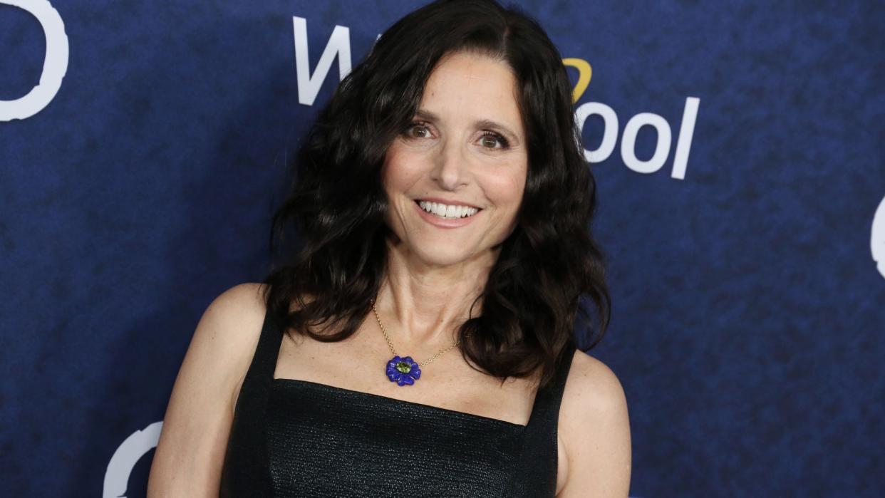 Mandatory Credit: Photo by Matt Baron/Shutterstock (10560683bh)Julia Louis-Dreyfus'Onward' film premiere, Arrivals, El Capitan Theatre, Los Angeles, USA - 18 Feb 2020.