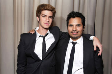 Andrew Garfield and Michael Pena at the AFI Fest opening night gala presentaion of United Artists' Lions for Lambs