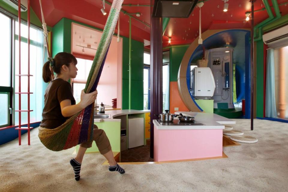 Hoy en día The Reversible Destiny Lofts tiene uso residencial, pero algunas de sus unidades también se utilizan para actividades educativas y culturales. (Foto: <a href="http://www.airbnb.es/rooms/4673248?source_impression_id=p3_1594984752_p%2FOhs3OcZf94Gv9g&guests=1&adults=1" rel="nofollow noopener" target="_blank" data-ylk="slk:Airbnb;elm:context_link;itc:0;sec:content-canvas" class="link ">Airbnb</a>).