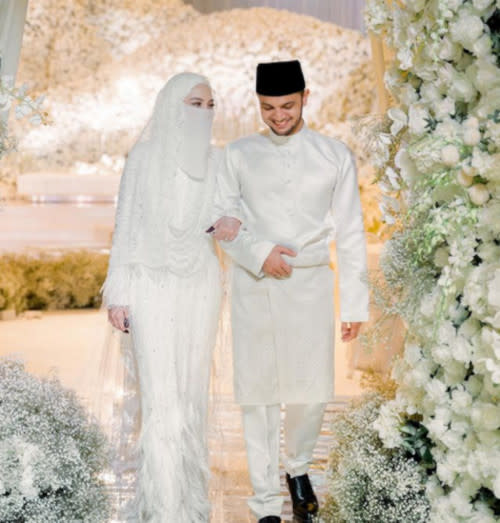 Neelofa and PU Riz tied the knot in March.