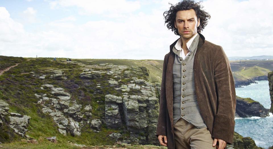 Aidan Turner as Poldark in the hit BBC show - Credit: BBC