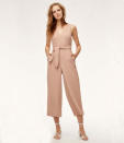 <p>Écoulement V Jumpsuit, $178,<a rel="nofollow noopener" href="https://www.aritzia.com/us/en/product/%C3%A9coulement-v-jumpsuit/66770.html?dwvar_66770_color=12629" target="_blank" data-ylk="slk:aritzia.com;elm:context_link;itc:0;sec:content-canvas" class="link "> aritzia.com</a> </p>