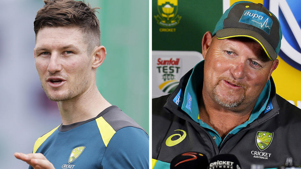 Cameron Bancroft's interview with the Guardian prompted a supportive response from former Australian bowling coach David Saker. Pictures: Getty Images