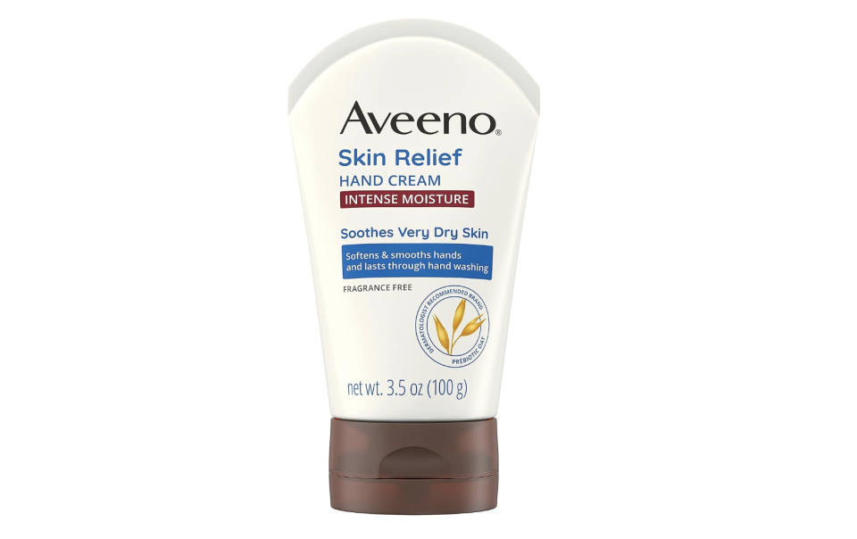 Crema para manos hidratación intensa Skin Relief de Aveeno. (Foto: Amazon)