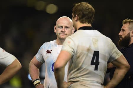 Rugby Union - Ireland v England - Six Nations Championship - Aviva Stadium, Dublin, Republic of Ireland - 18/3/17 England's Dan Cole looks dejected at the end of the match Reuters / Clodagh Kilcoyne Livepic