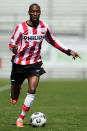 ROTTERDAM, NETHERLANDS - MAY 06: Atiba Hutchinson of PSV in action during the Eredivisie match between SC Excelsior Rotterdam and PSV Eindhoven at Woudestein Stadium on May 6, 2012 in Rotterdam, Netherlands. (Photo by Dean Mouhtaropoulos/Getty Images)