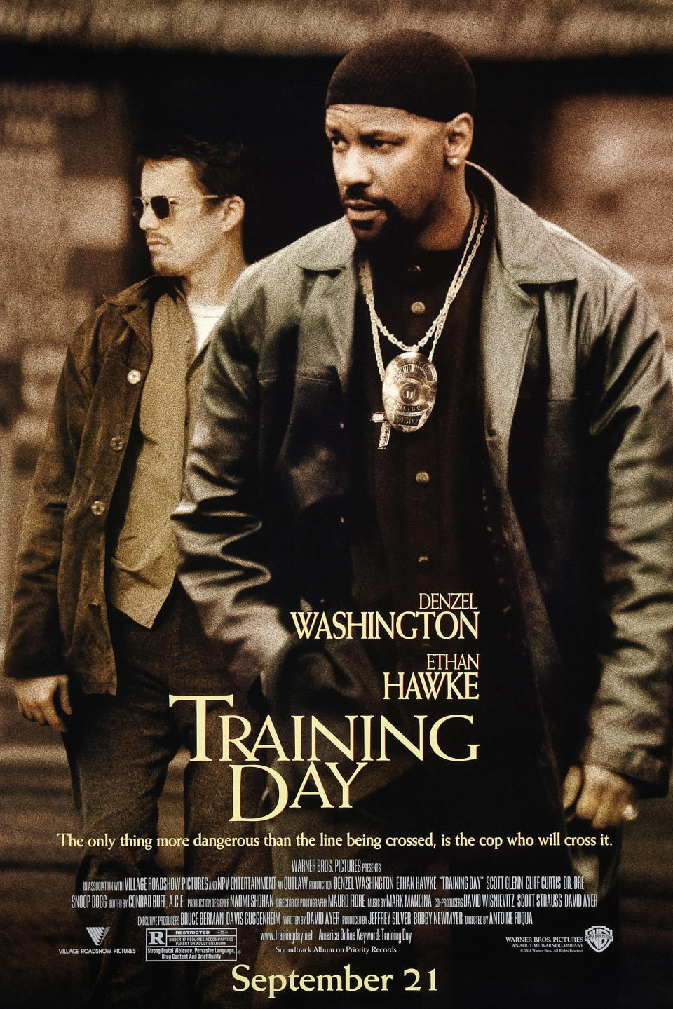 <div><p>"It was supremely awful. I love Denzel, but cannot possibly see how *this* is the movie that won him an Oscar. I have never finished it and I don't care."</p><p>—<a href="https://www.buzzfeed.com/sammymc" rel="nofollow noopener" target="_blank" data-ylk="slk:sammymc;elm:context_link;itc:0;sec:content-canvas" class="link ">sammymc</a></p><p>"Why Denzel was awarded the Oscar for <i>Training Day</i> is beyond me; what an awful movie!"</p><p>—<a href="https://www.buzzfeed.com/nettely2004" rel="nofollow noopener" target="_blank" data-ylk="slk:nettely2004;elm:context_link;itc:0;sec:content-canvas" class="link ">nettely2004</a></p></div><span> Warner Brothers / courtesy Everett Collection</span>