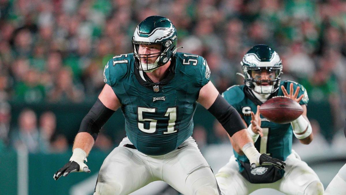 Eagles open Cam Jurgens' practice window on busy day of roster moves