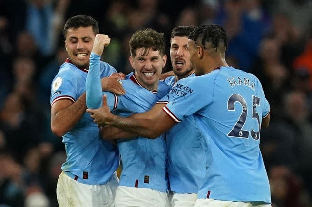 Manchester City are on course for a treble 