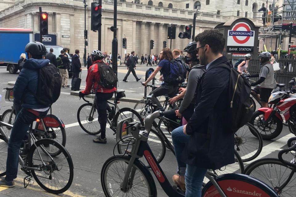 Cyclists: The move is set to improve safety at the notorious junction