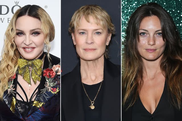 <p>Ilya S. Savenok/Getty; Marleen Moise/WireImage; John Nacion/Getty</p> (Left to right) Madonna, Robin Wright and Leila George