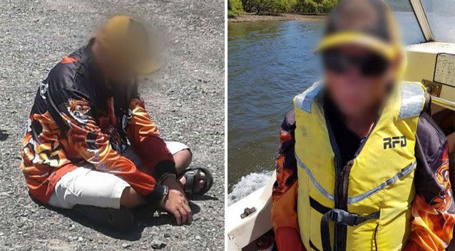 A 40-year-old man was arrested by police on the Evans River. Photo: NSW Police