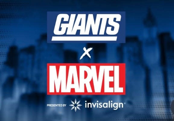 The Giants will once again have a collaboration with Marvel this season on Oct. 29 against the Jets.