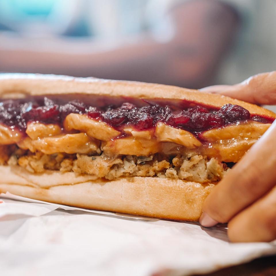 Wawa's Hot Turkey Gobbler differs from the Capriotti's Bobbie by using hot turkey and gravy instead of cold turkey and mayonnaise.