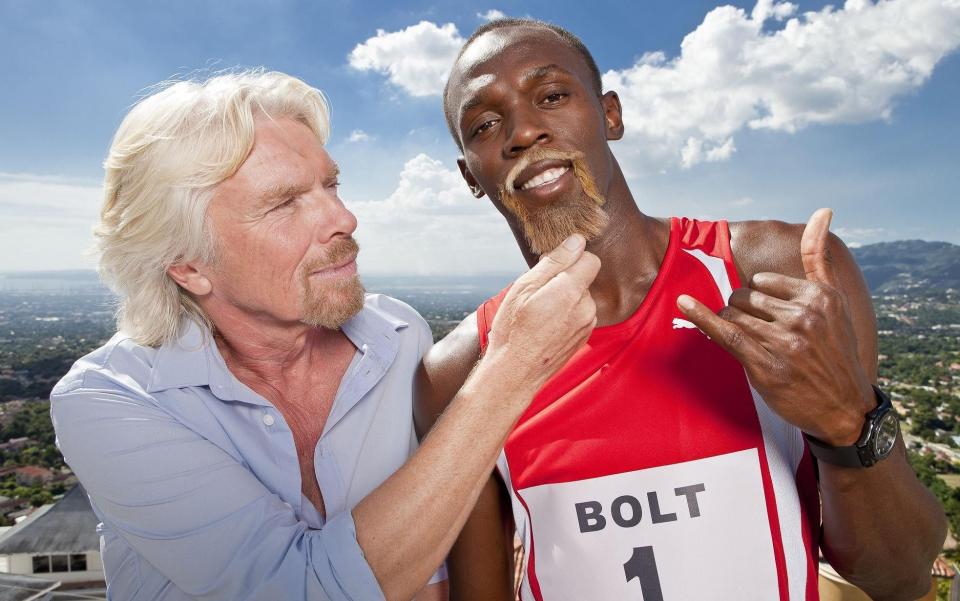 Virgin Media licenses the brand from Sir Richard Branson